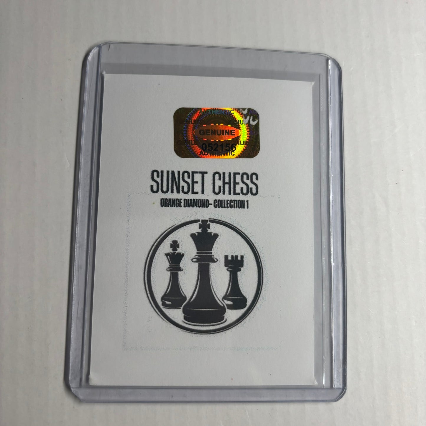 Orange Diamond Collection 1 - Trading Card