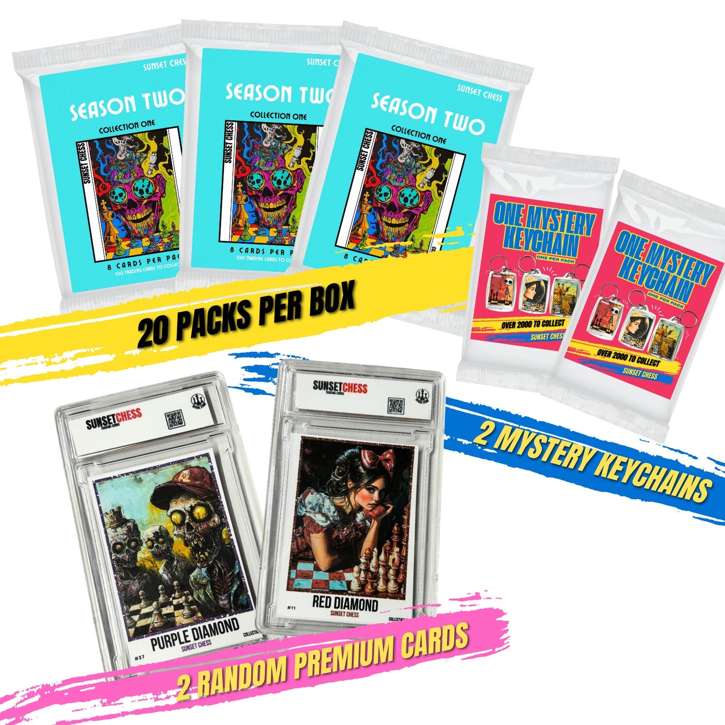 Season Two Box 1 - Jumbo Box Pack - Chess Trading Cards
