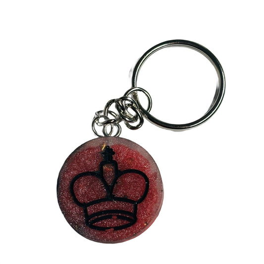 Red Mist King - Handmade Resin Keychain