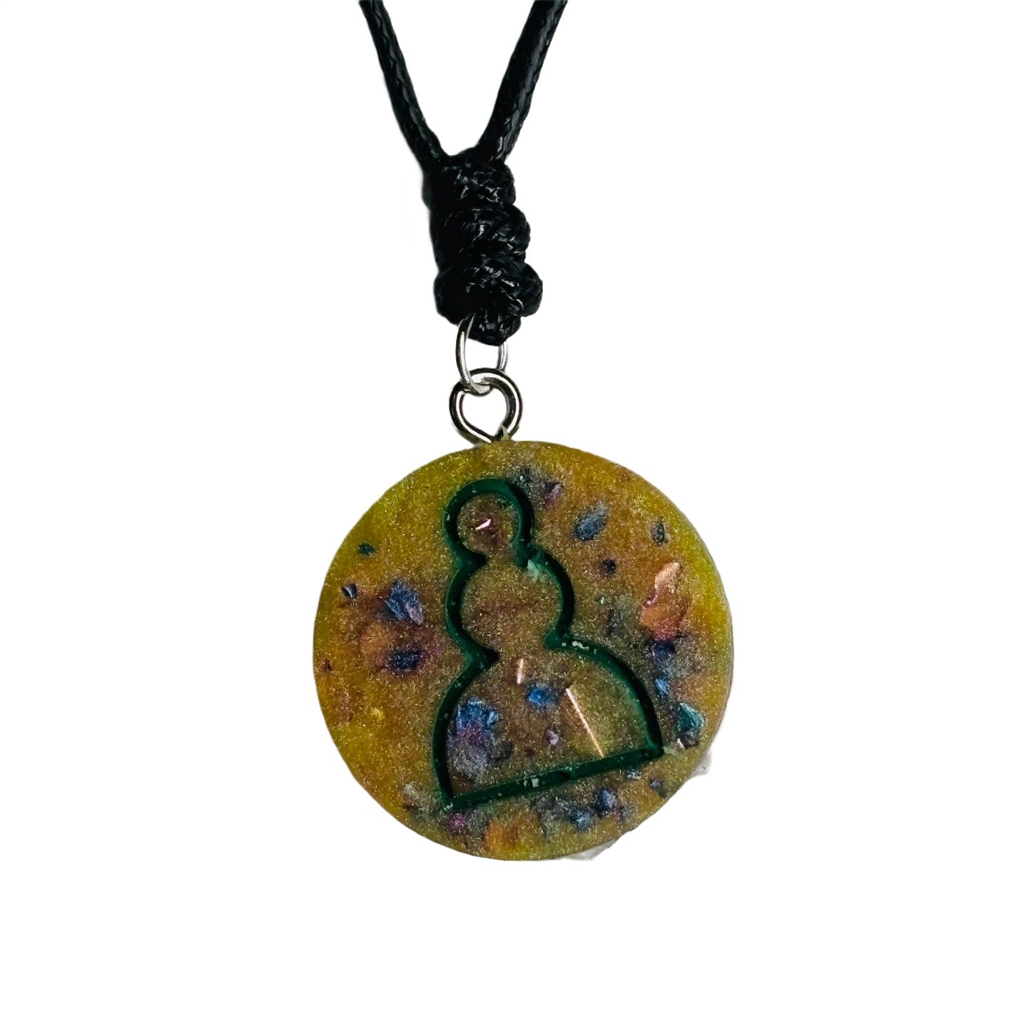 Royal Pawn - Handmade Resin Chess Necklace