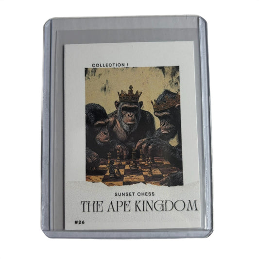 The Ape Kingdom Collection 1 Card #26 - Scrapbook Trading Card