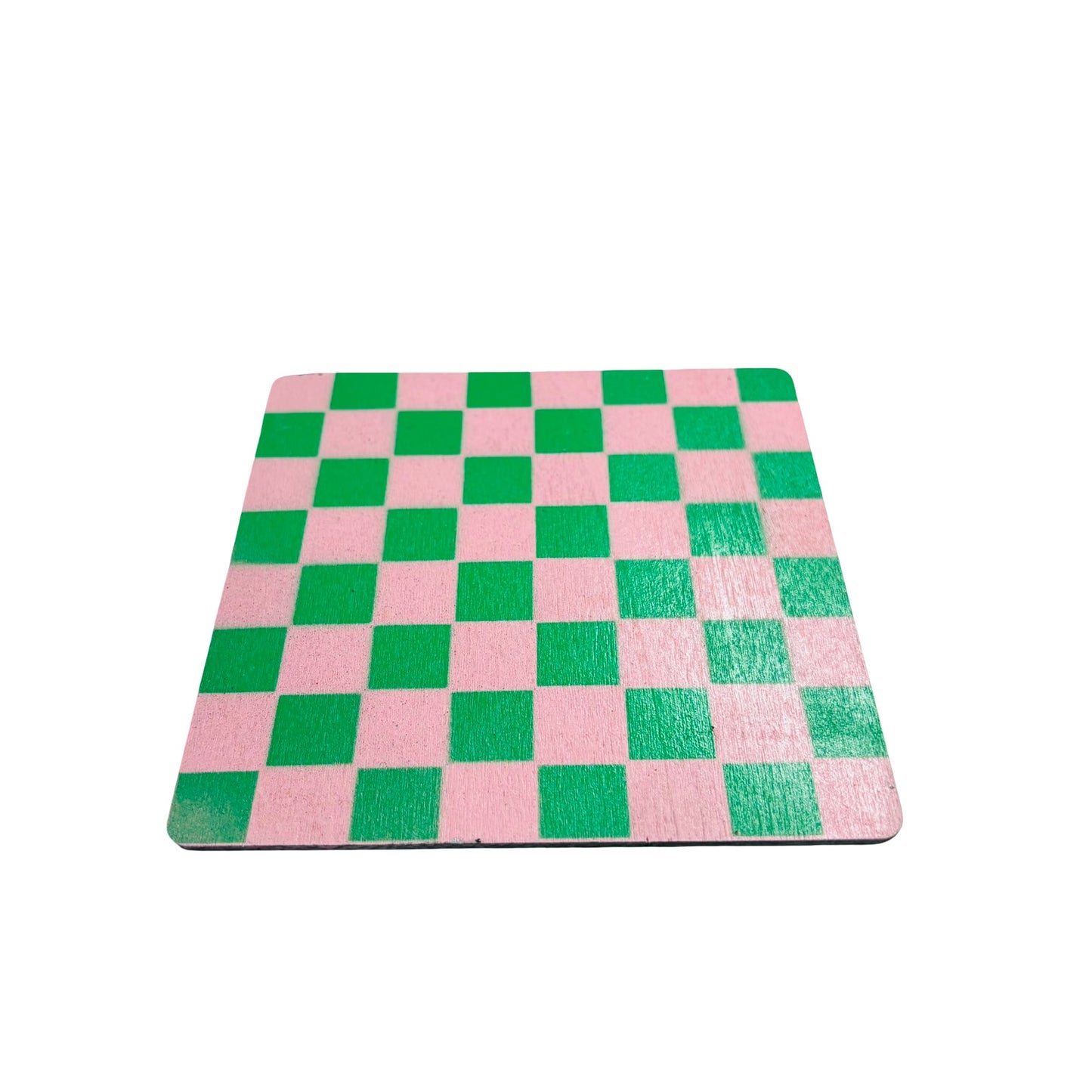 Light Pink Green - Mini Chess Set