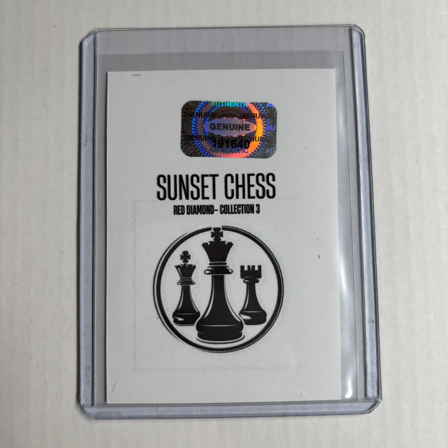 Red Diamond Collection 3 - Trading Card