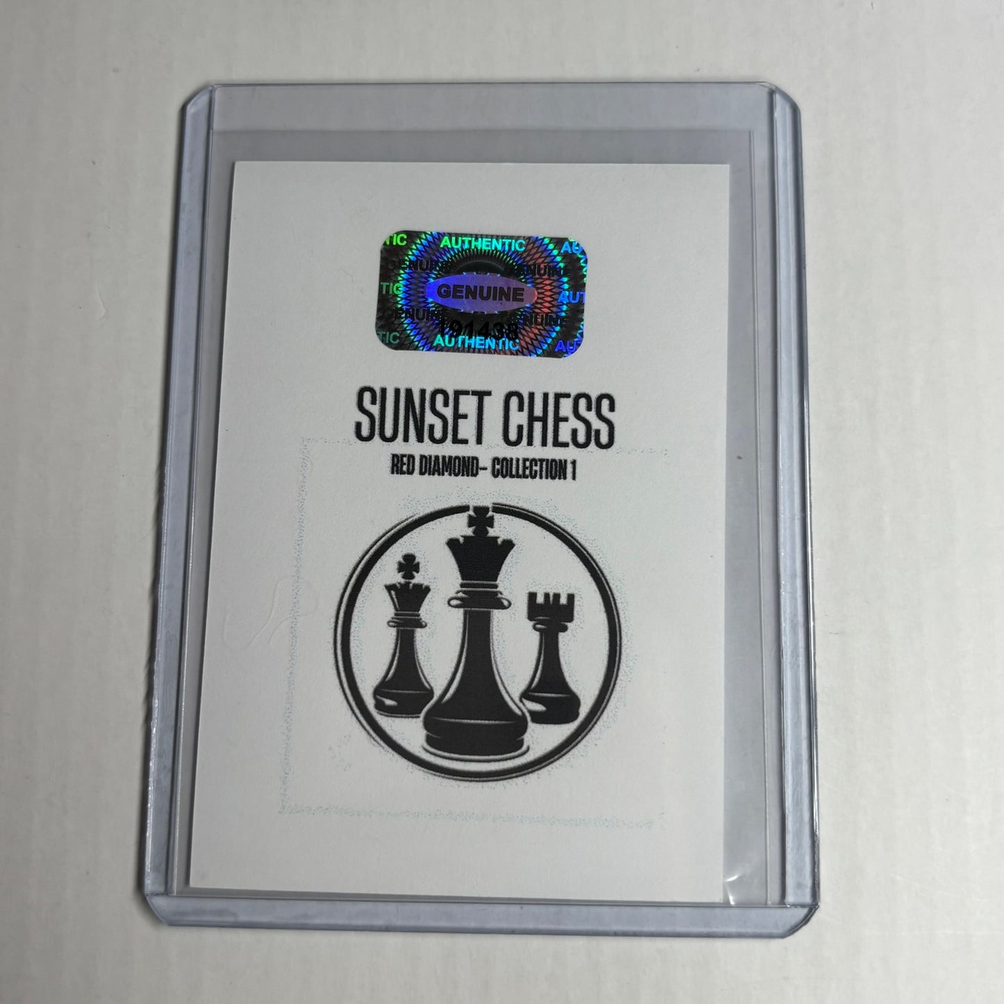 Red Diamond Collection 1 Card #01 - Scrapbook Trading Card