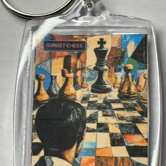 Endgame - Chess  Photo Keychain