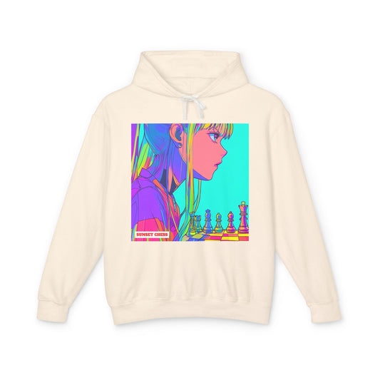 Blue Sky Anime - Tan Chess Hoodie
