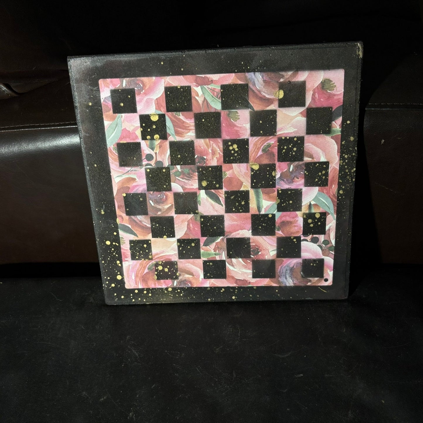 Rose Gold - Scrapbook Chess Board