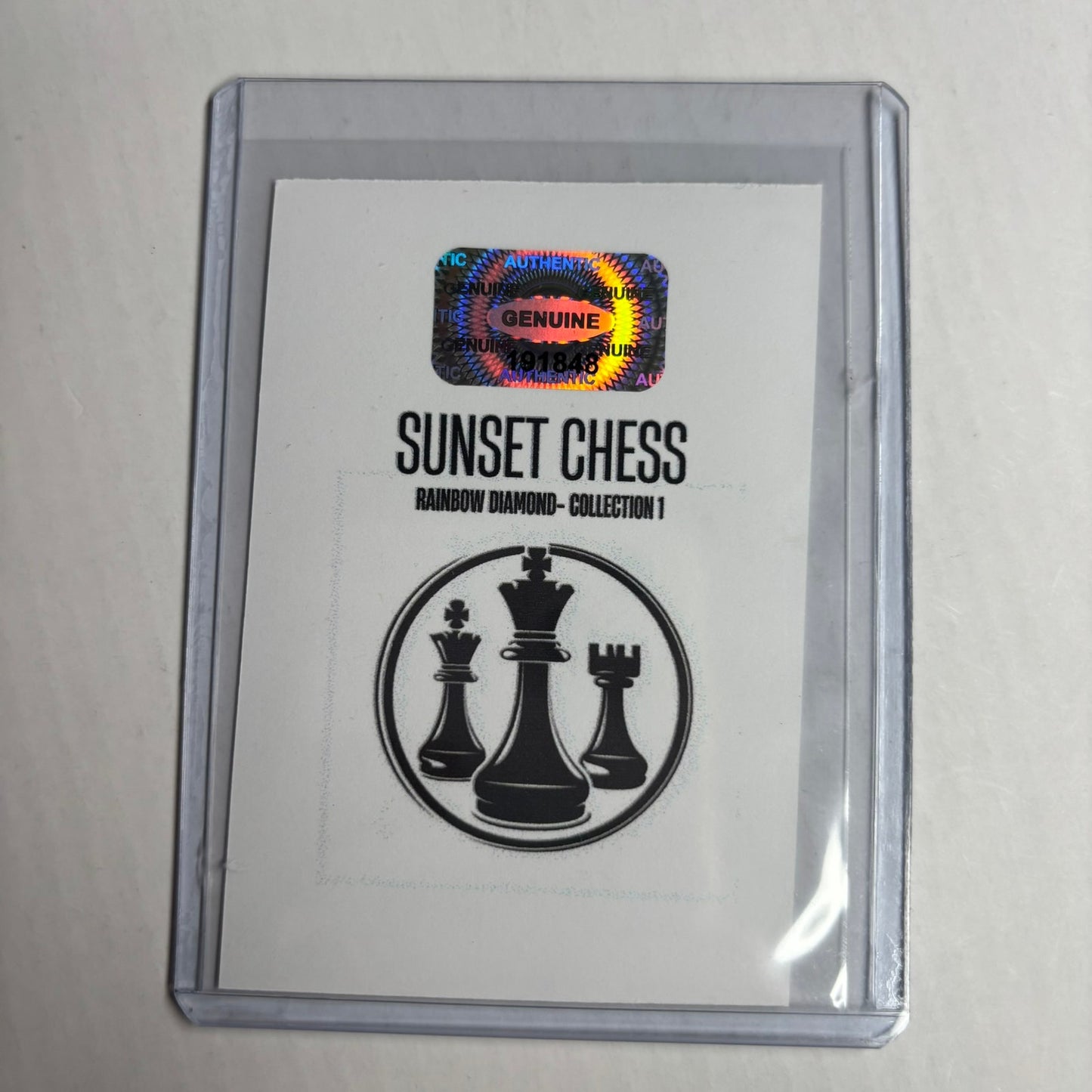 Rainbow Diamond Collection 1 Card