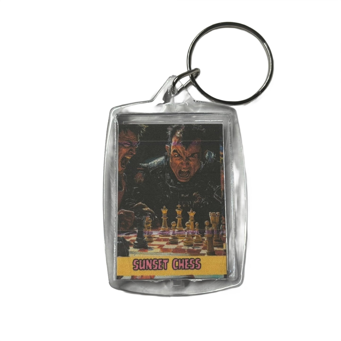 The Yeller - Chess  Photo Keychain