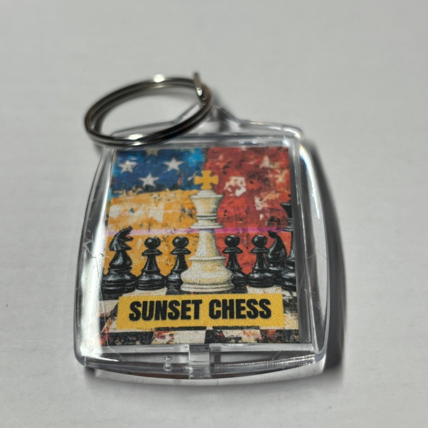 Simplicity - Chess  Photo Keychain