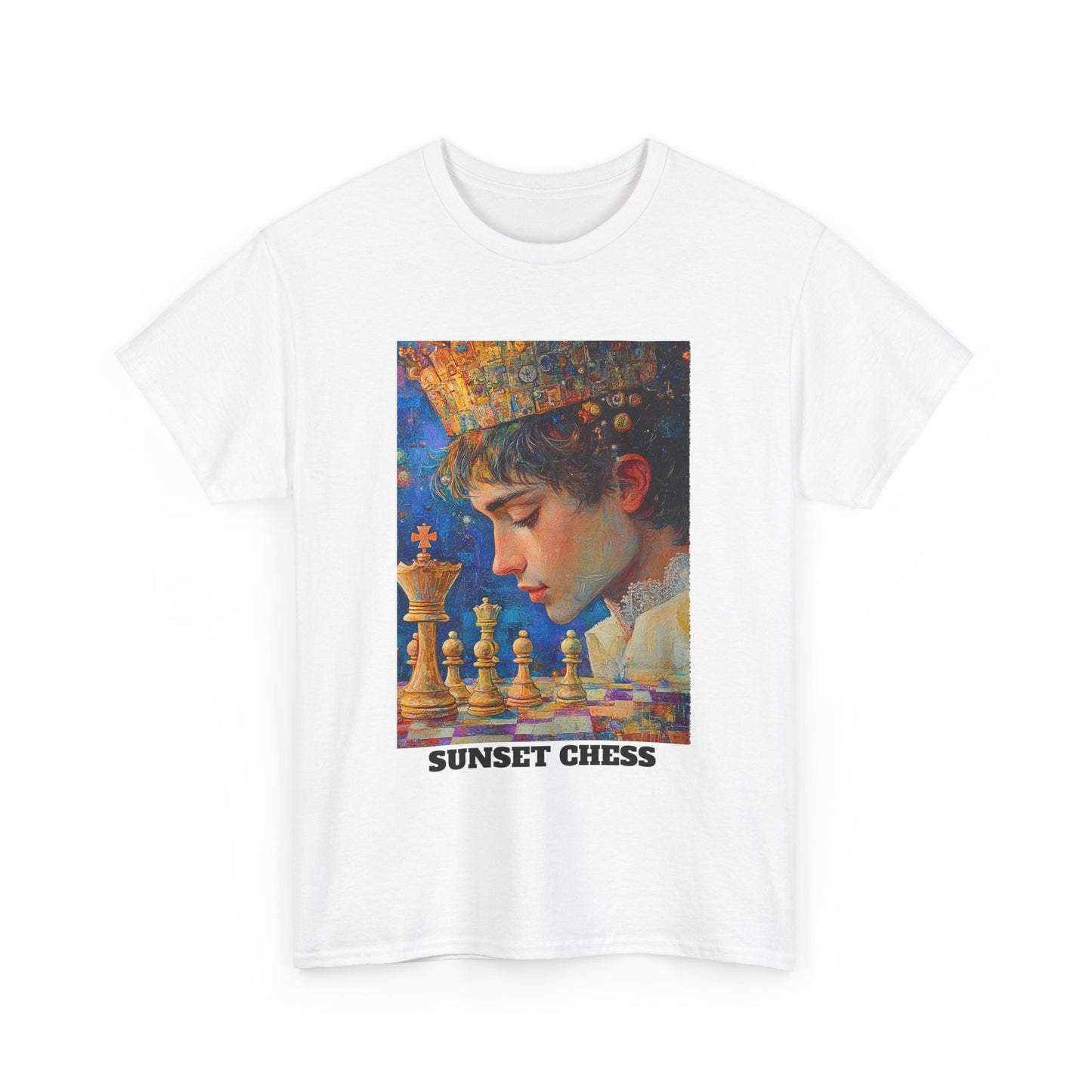 Young Emperor - White Chess T Shirt