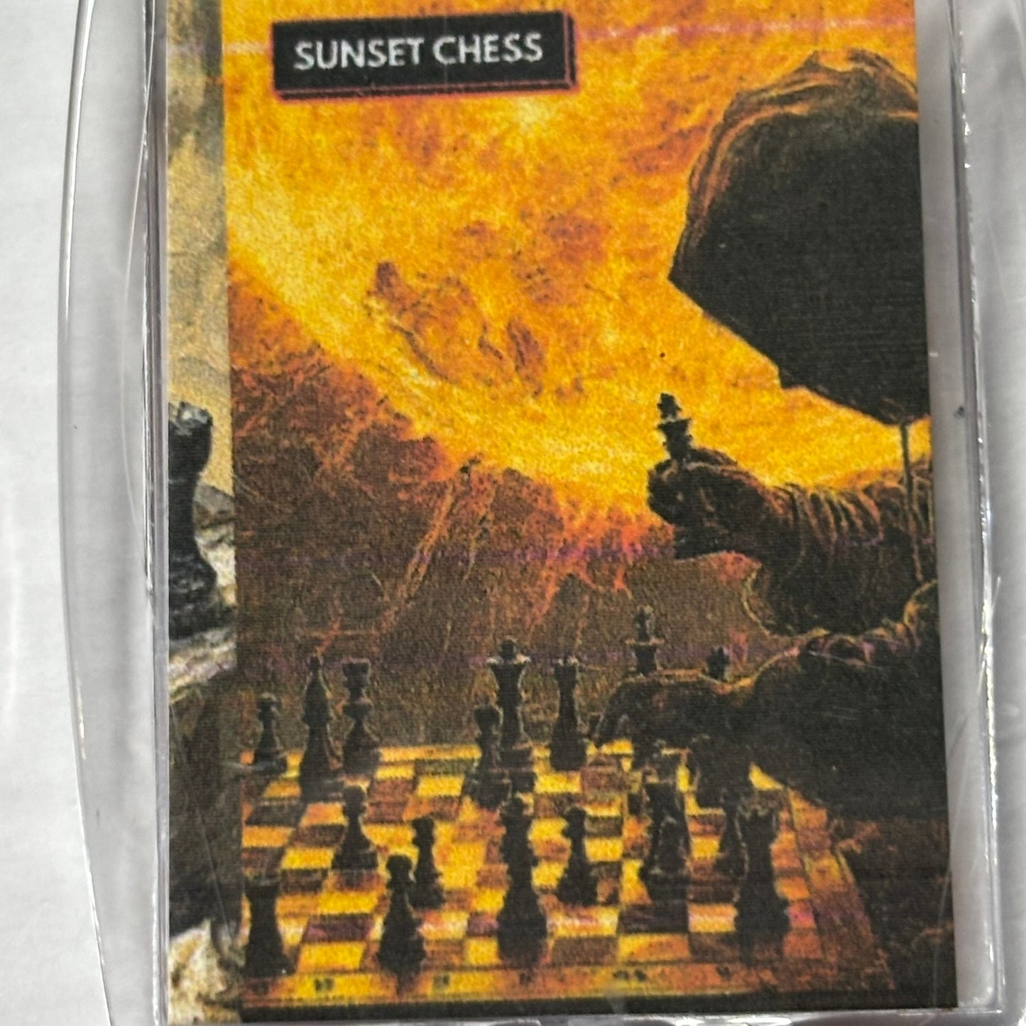 Fire Ball - Chess  Photo Keychain