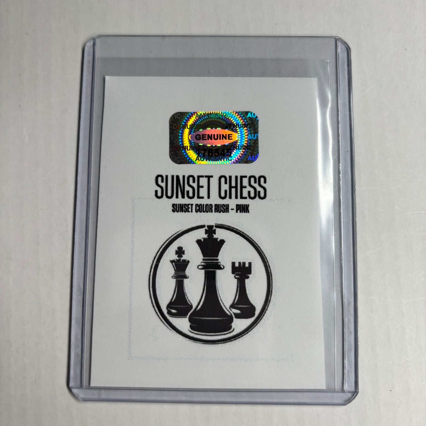 The Pink Collection Card