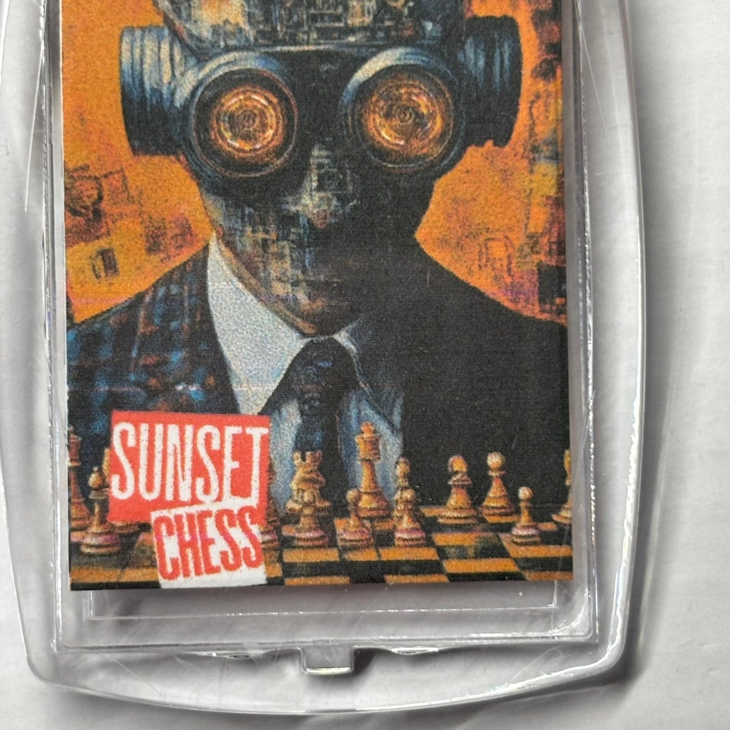 Mr. Sensitive - Chess  Photo Keychain