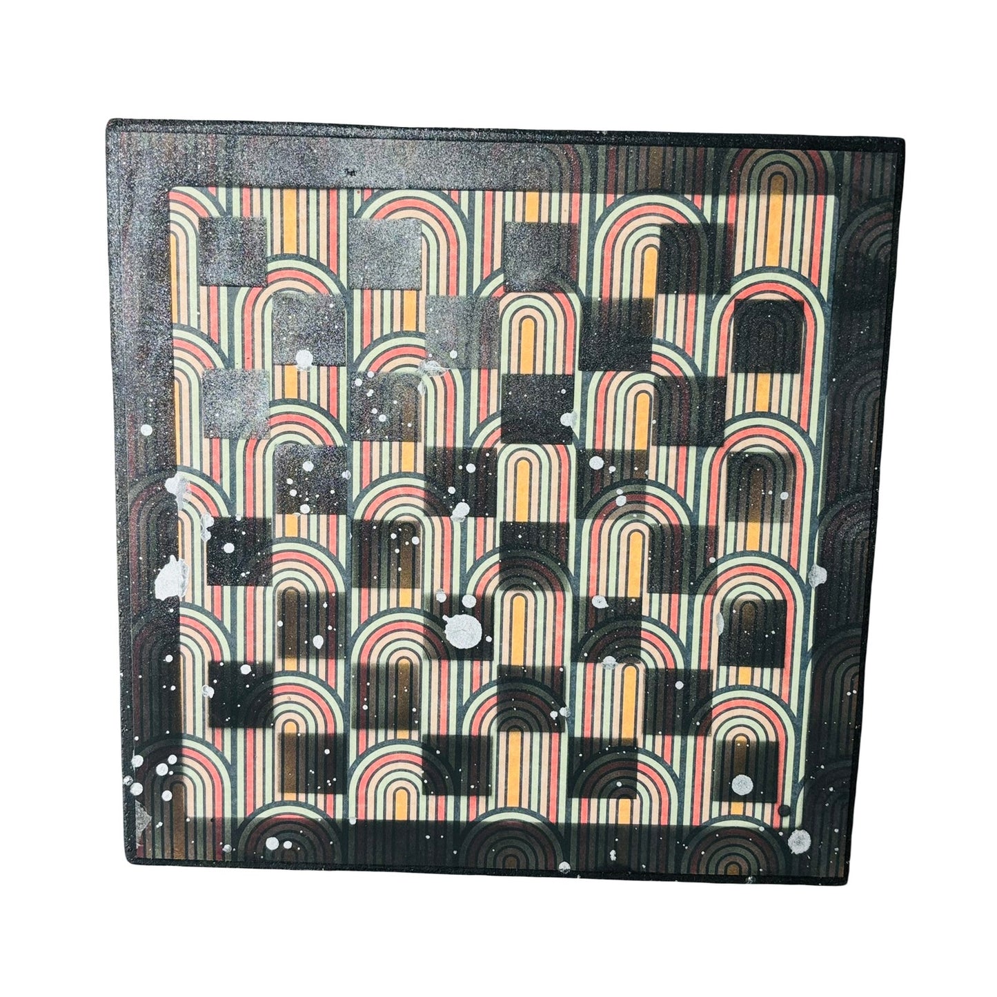 The 70's Vibes - Scrapbook Chess Board