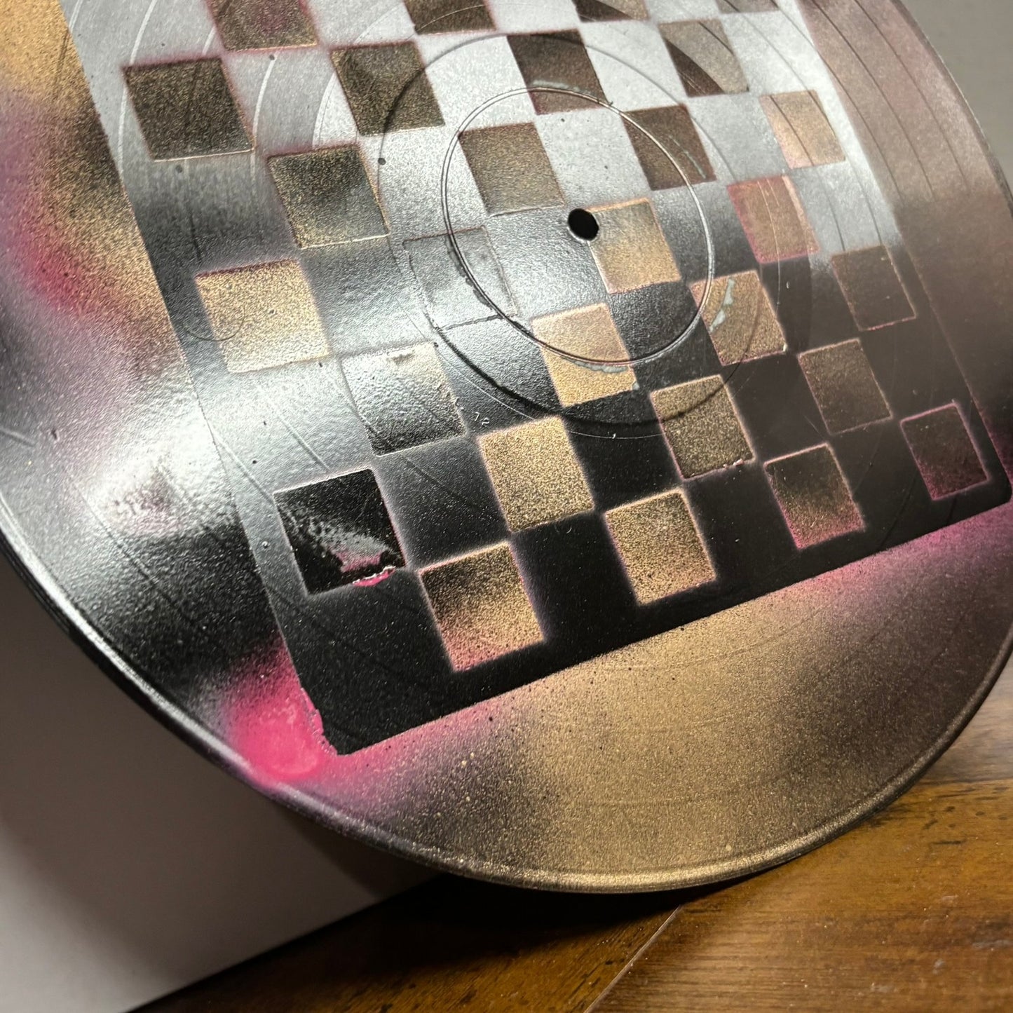The Void Mix - Vinyl Chess Board