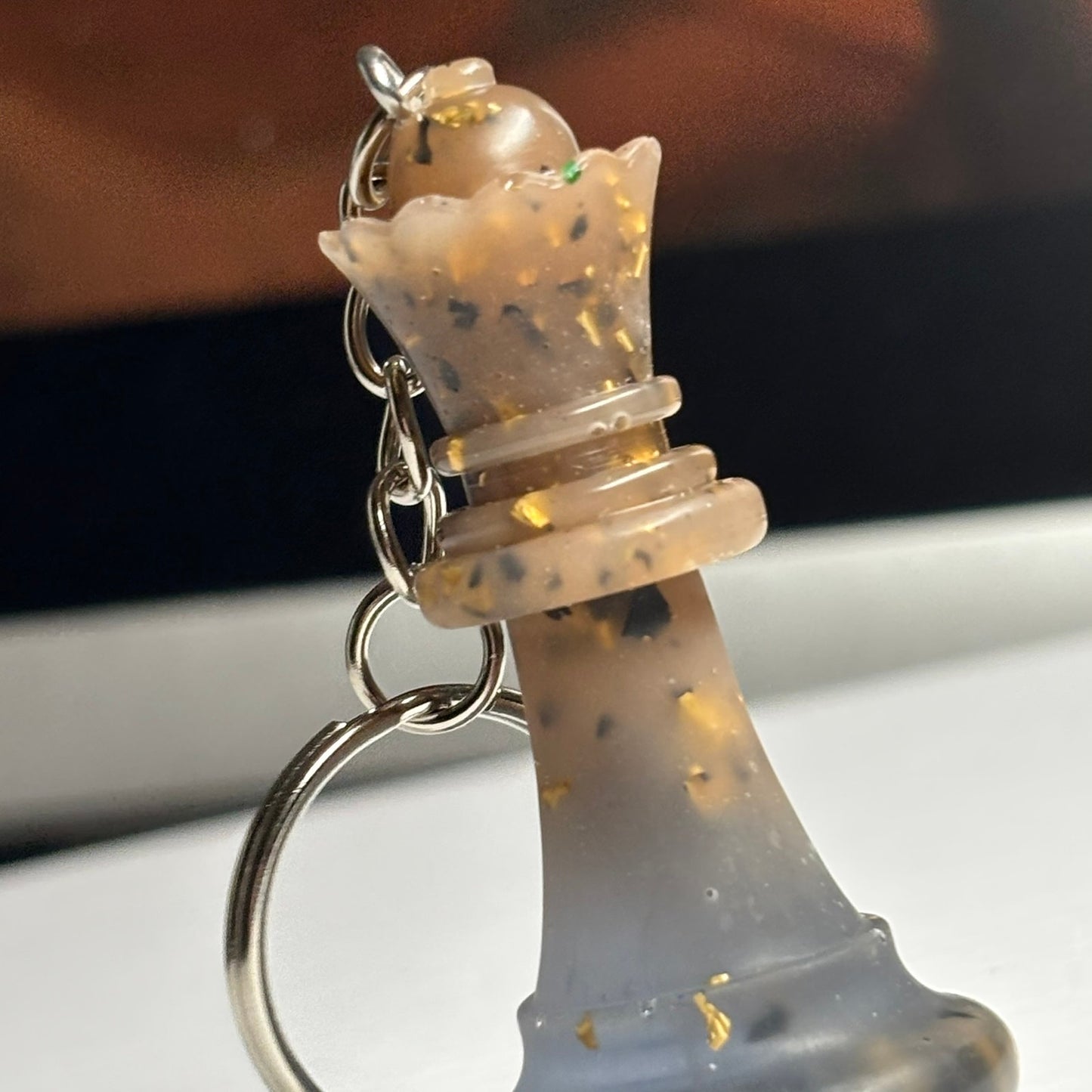 Prestigious Queen - Handmade Resin Keychain