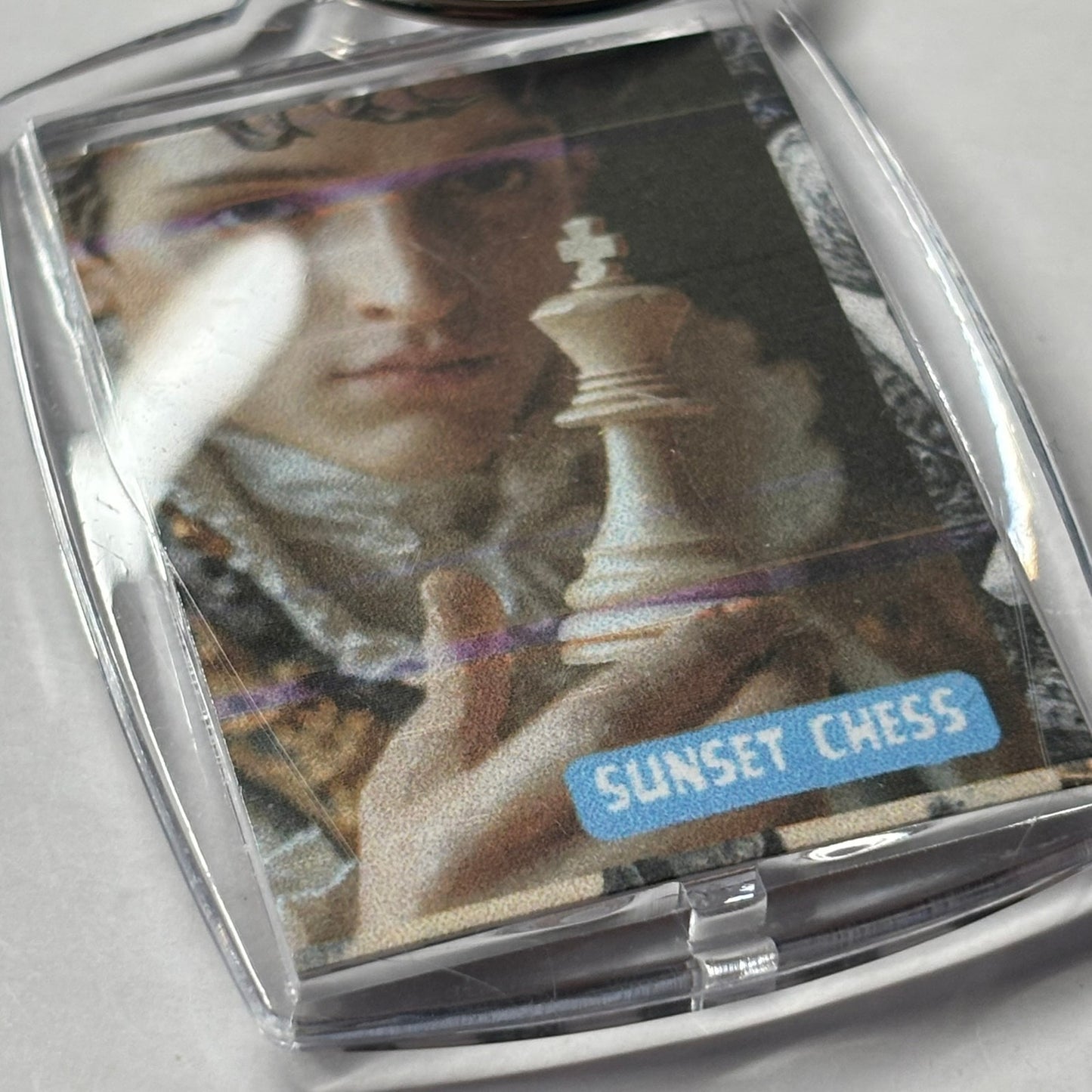Young Prince - Chess  Photo Keychain