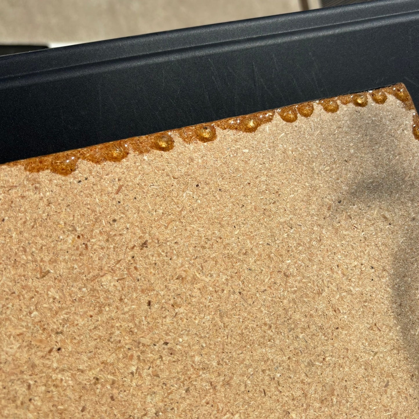 Grateful Words - Resin Coated Chess Board