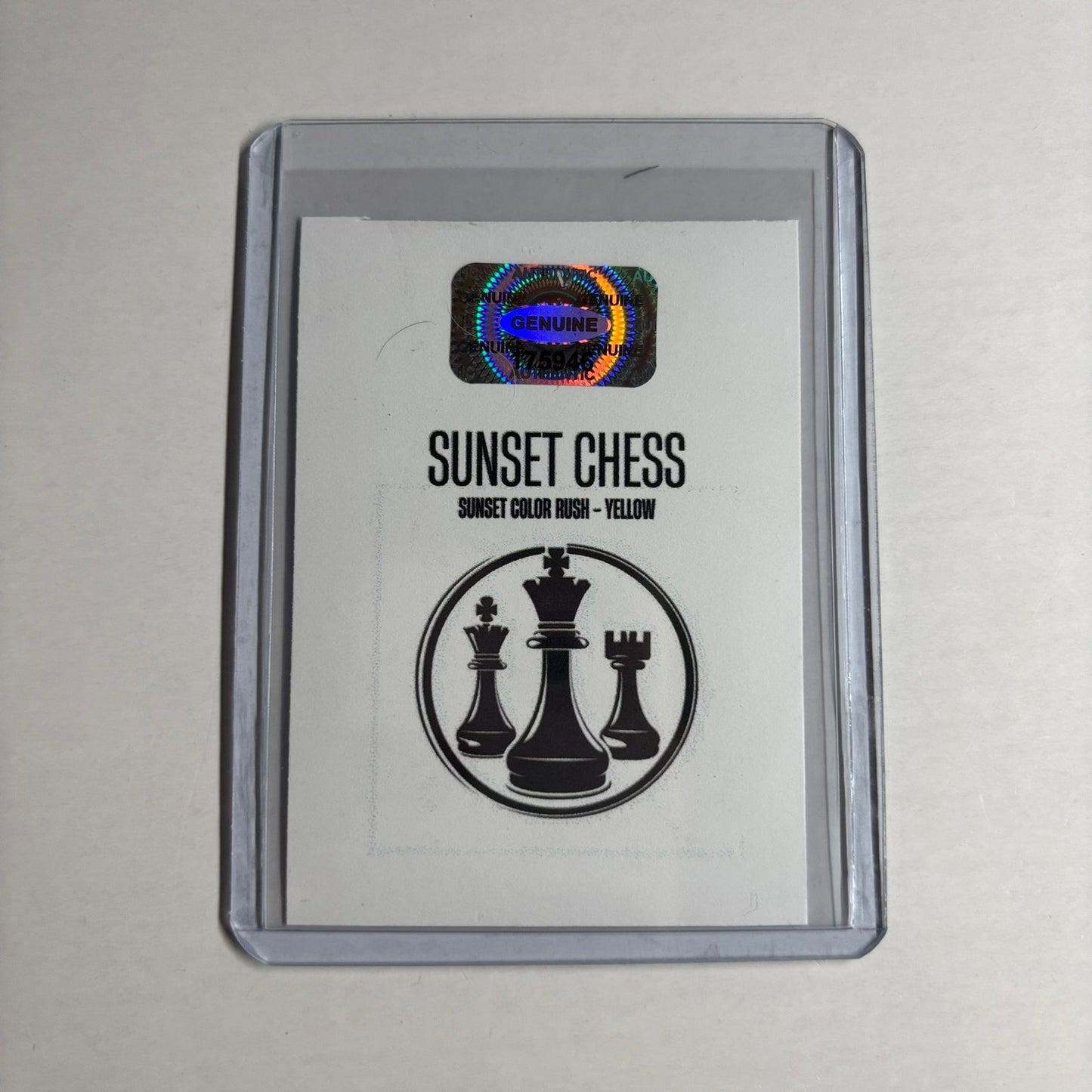 Yellow Collection - Trading Card