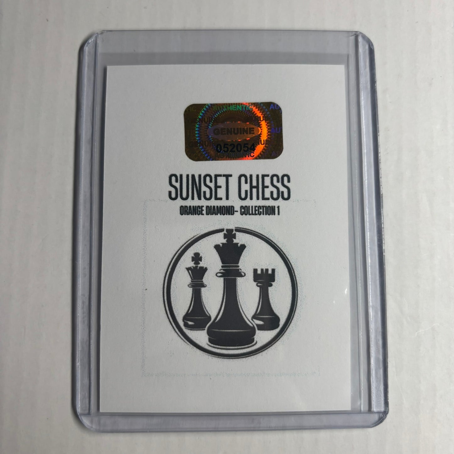 Orange Diamond Collection 1 - Trading Card