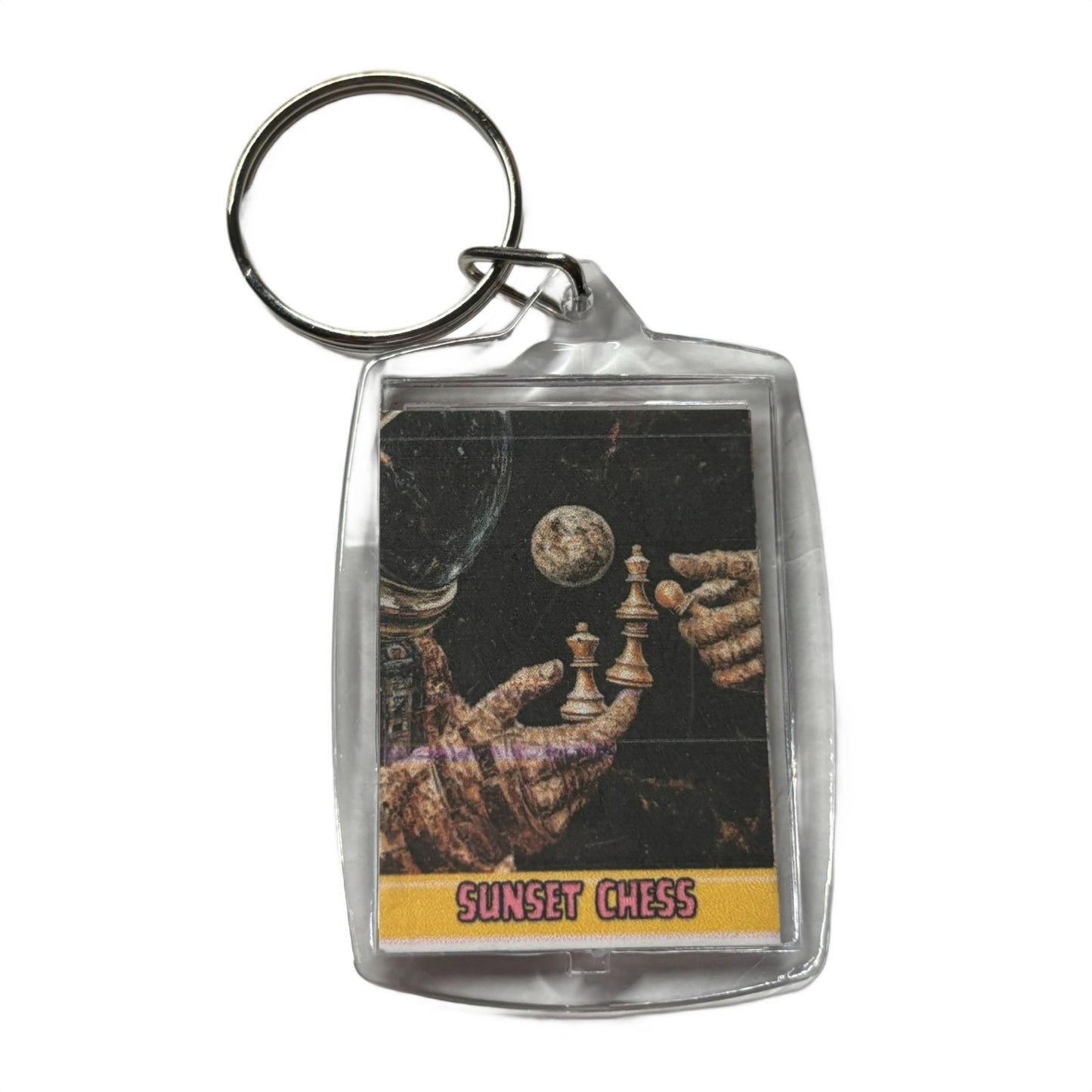 Space Trade - Chess  Photo Keychain