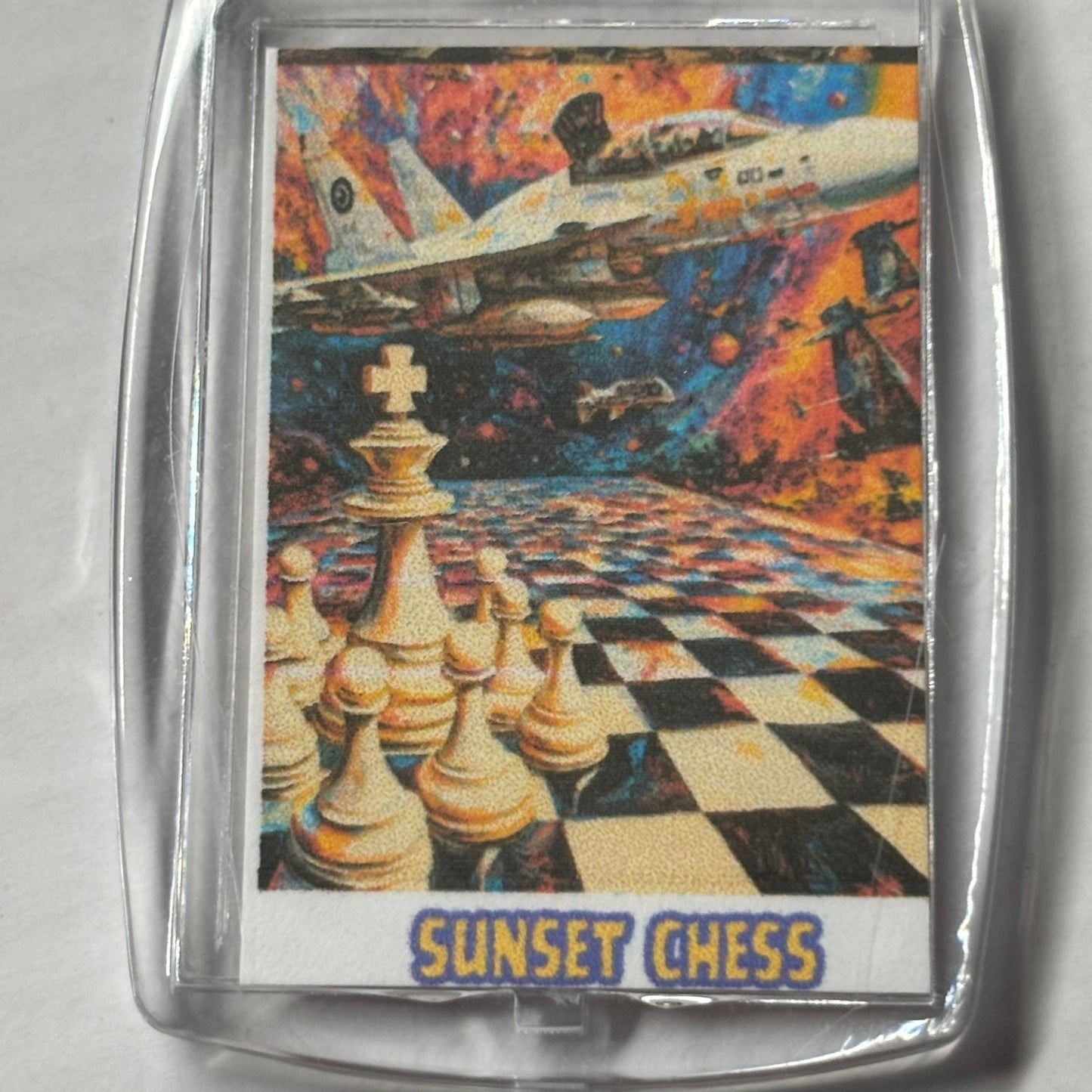 The Jet - Chess  Photo Keychain