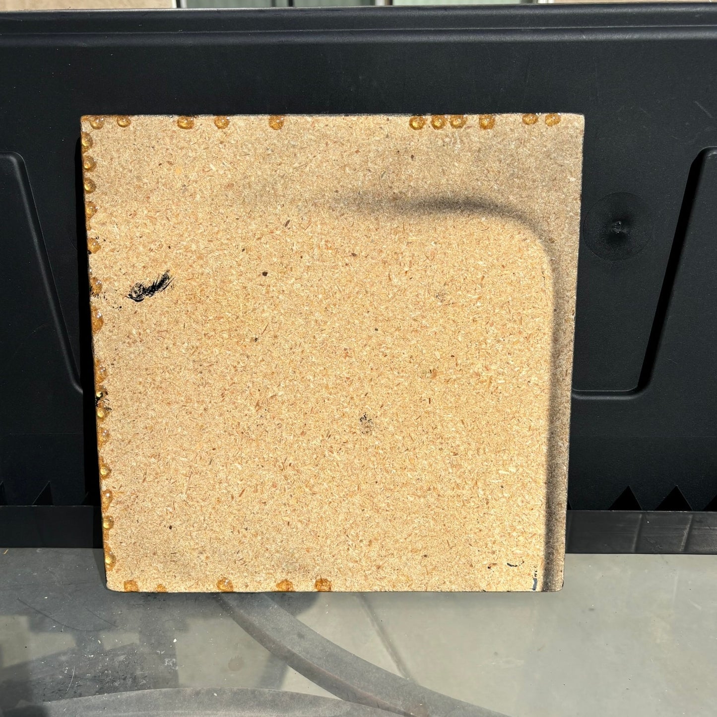 Colorful Hearts - Resin Coated Chess Board