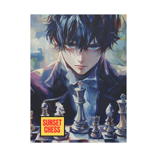 The Prince Gets Real - Canvas Chess Print 36"x48"