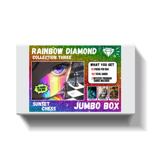 Rainbow Diamond Box 3 - Jumbo Box Pack - Chess Trading Cards