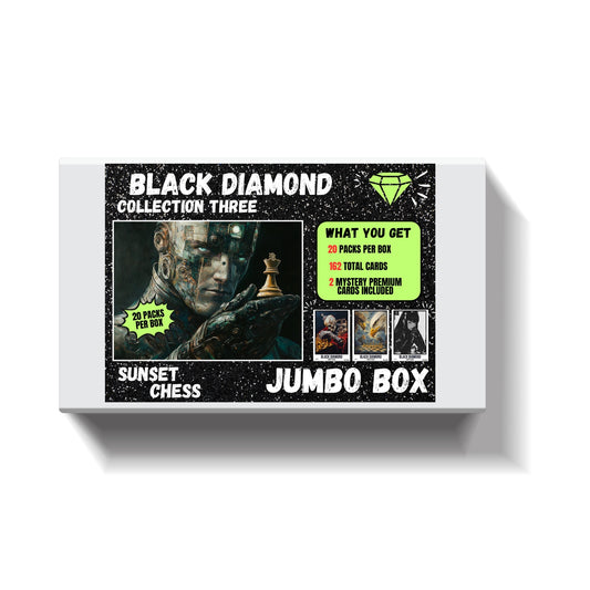 Black Diamond Part 3 - Jumbo Box Pack - Chess Trading Cards