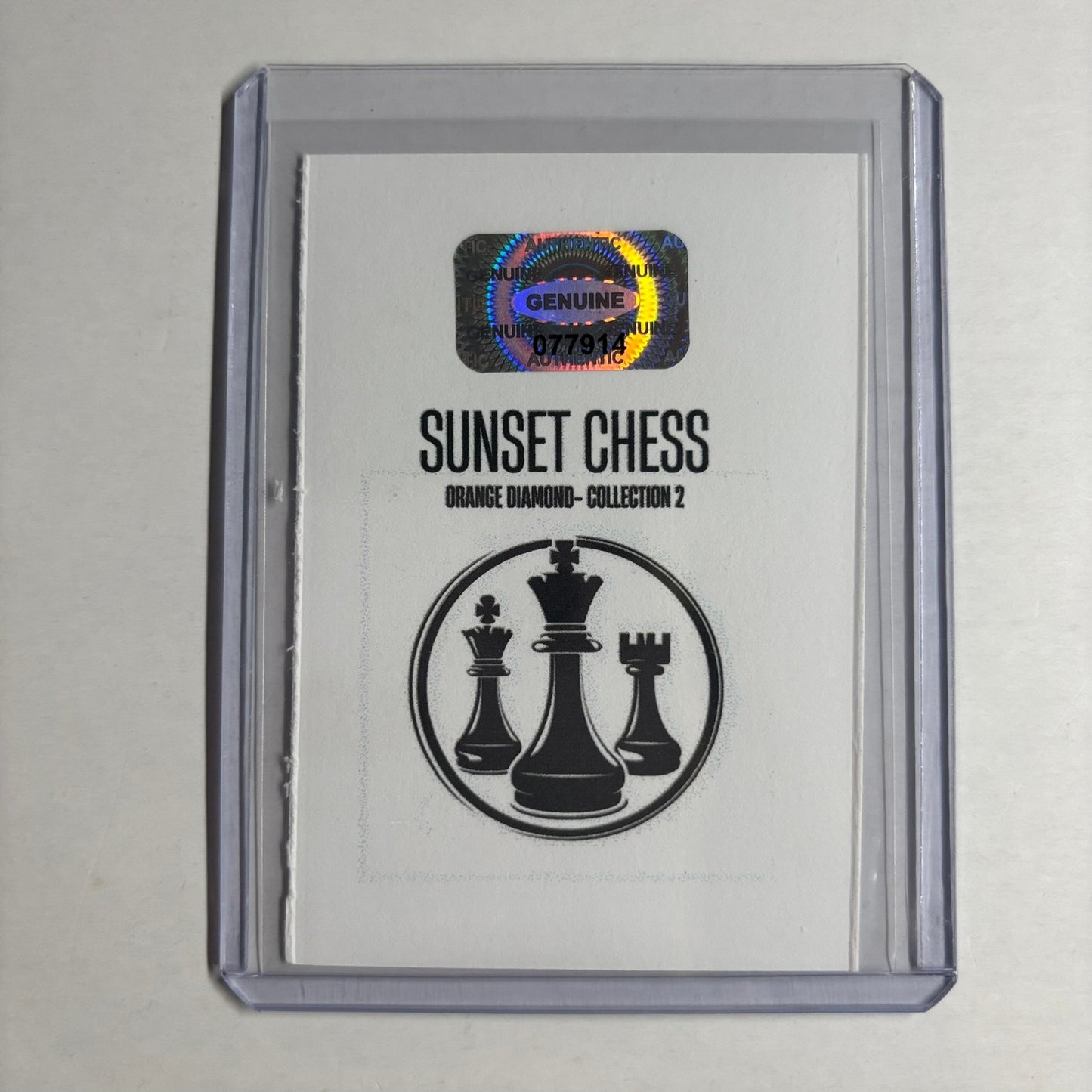 Orange Diamond Collection 2 - Trading Card