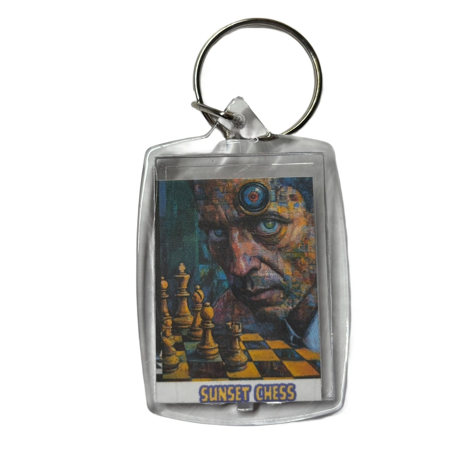 Your Movie - Chess  Photo Keychain