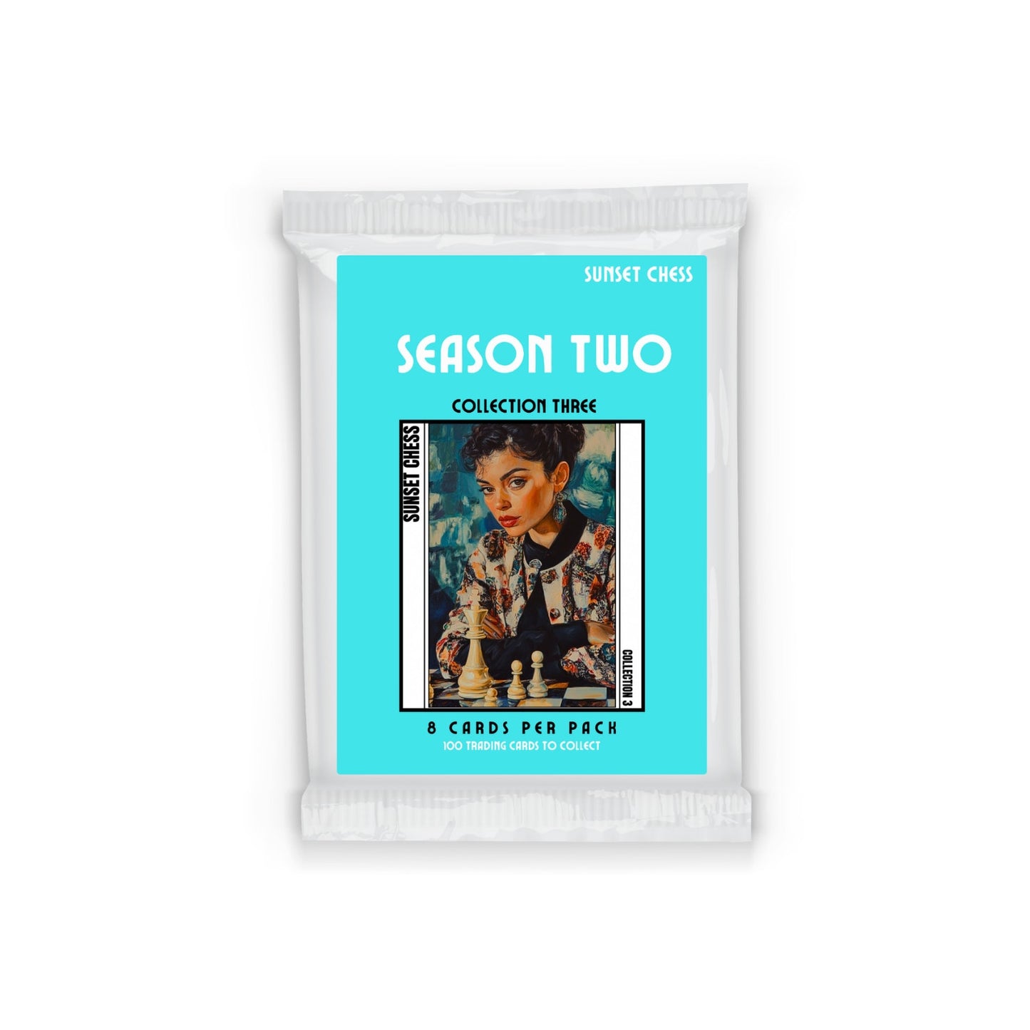 Season Two Collection 3 - Sunset Chess Scrapbook Card Pack