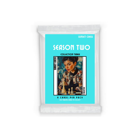 Season Two Collection 3 - Sunset Chess Scrapbook Card Pack