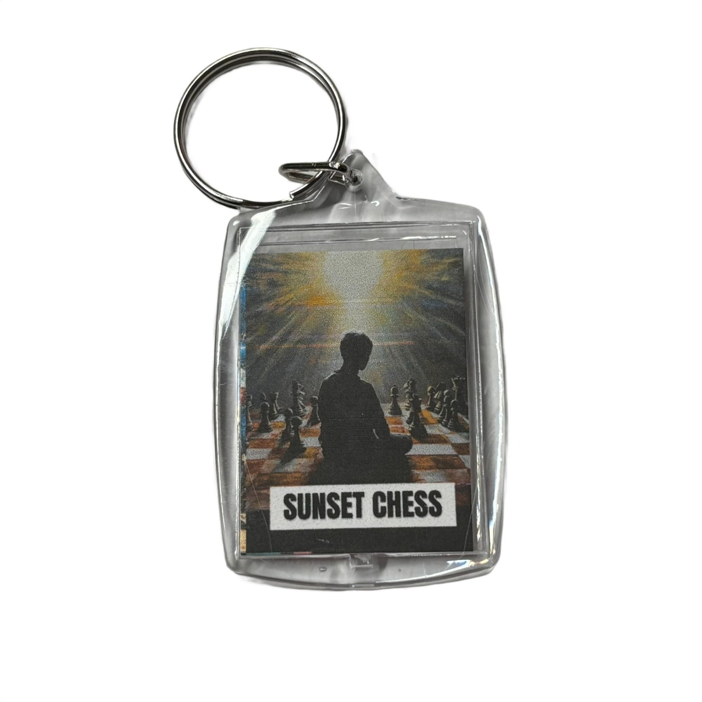 Sunshine - Chess  Photo Keychain