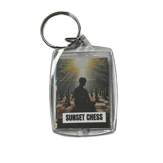 Sunshine - Chess  Photo Keychain