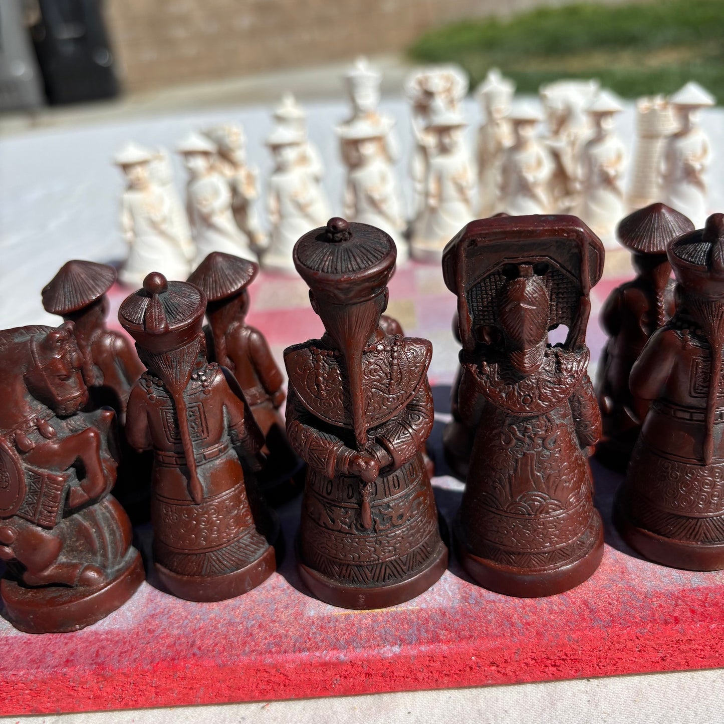 Violet Gold - Chinese Edition Chess Set