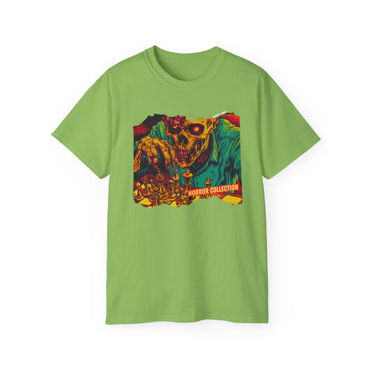 Bone Chilling Chess - Lime Green Chess T Shirt