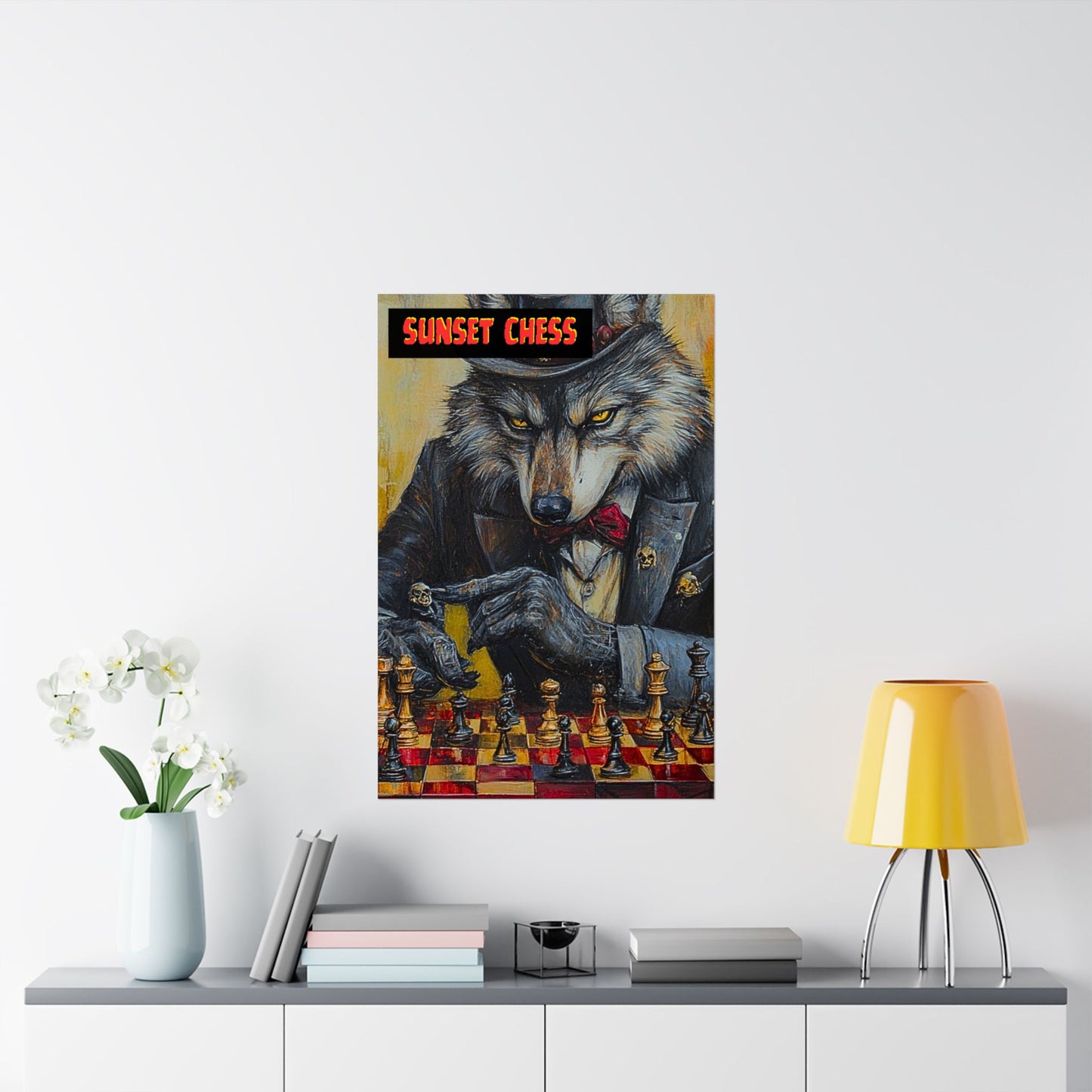 Mr. Wolf - Matte Vertical Poster 24"x36"