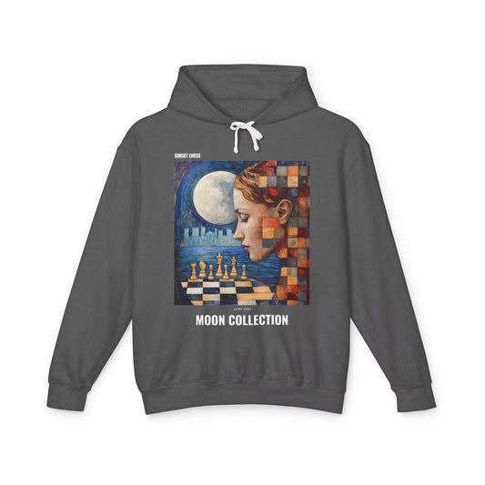Moonlight Beauty - Steam Black Chess Hoodie