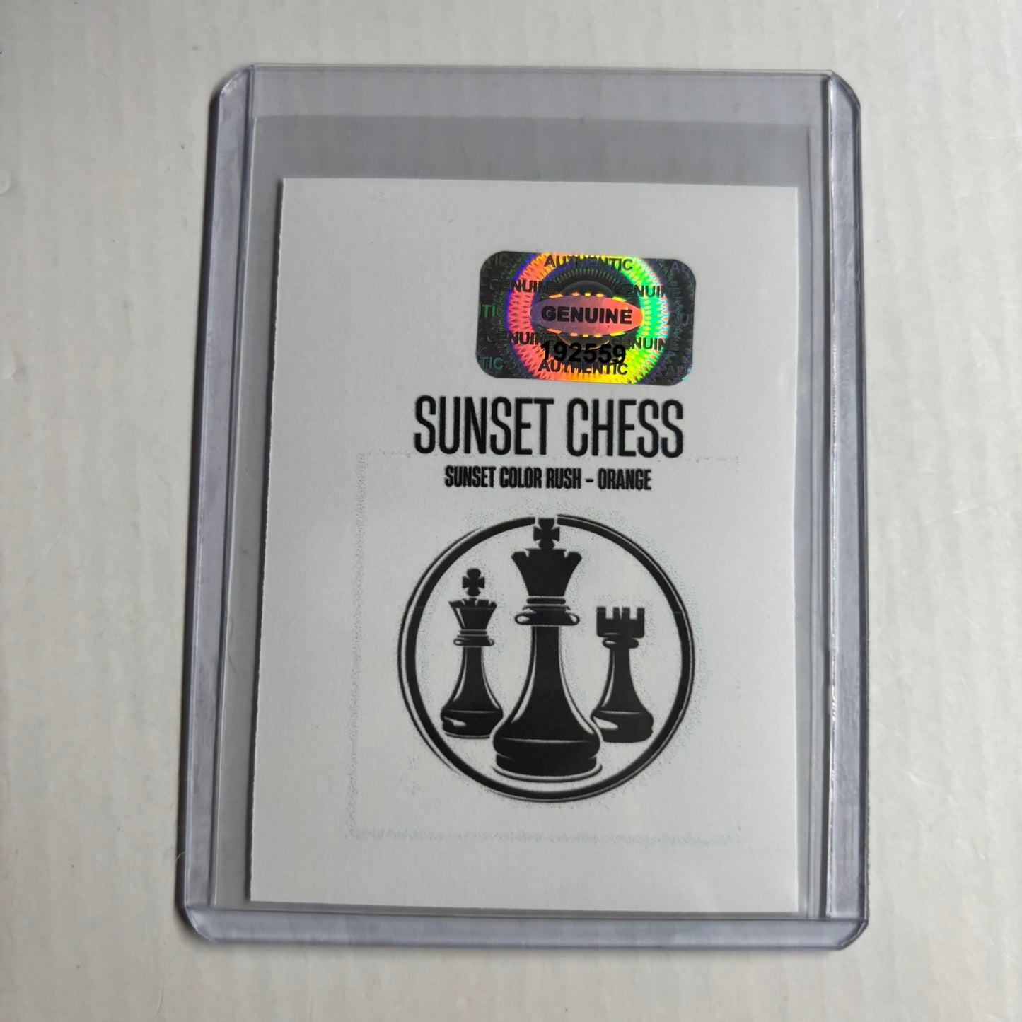 Orange Collection - Trading Card