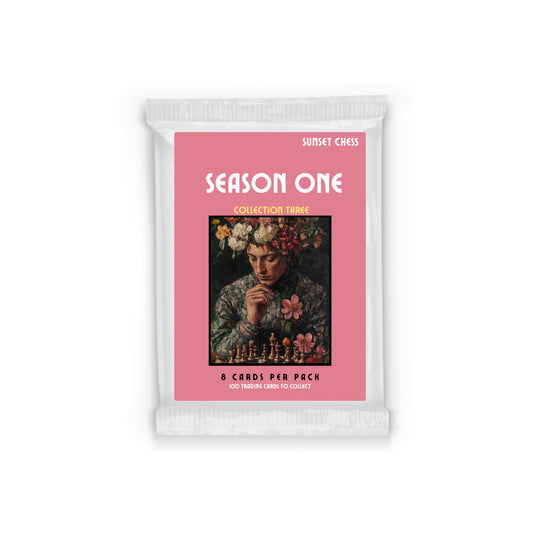 Season One Collection 3 - Sunset Chess Scrapbook Card Pack