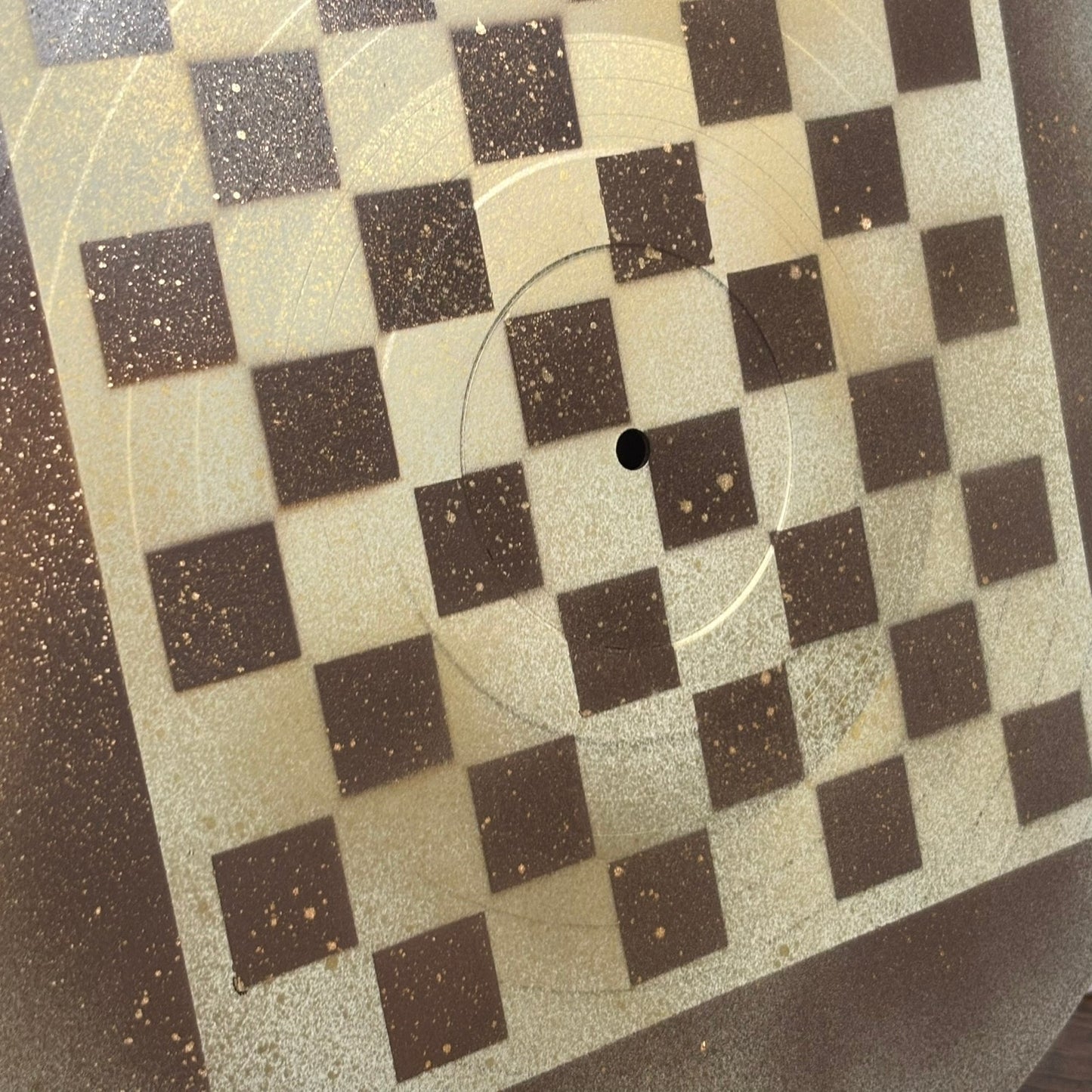 Champagne Gold - Vinyl Chess Board