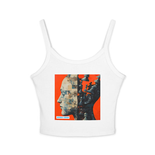Defragging The Mind -  Women's White Tank Top