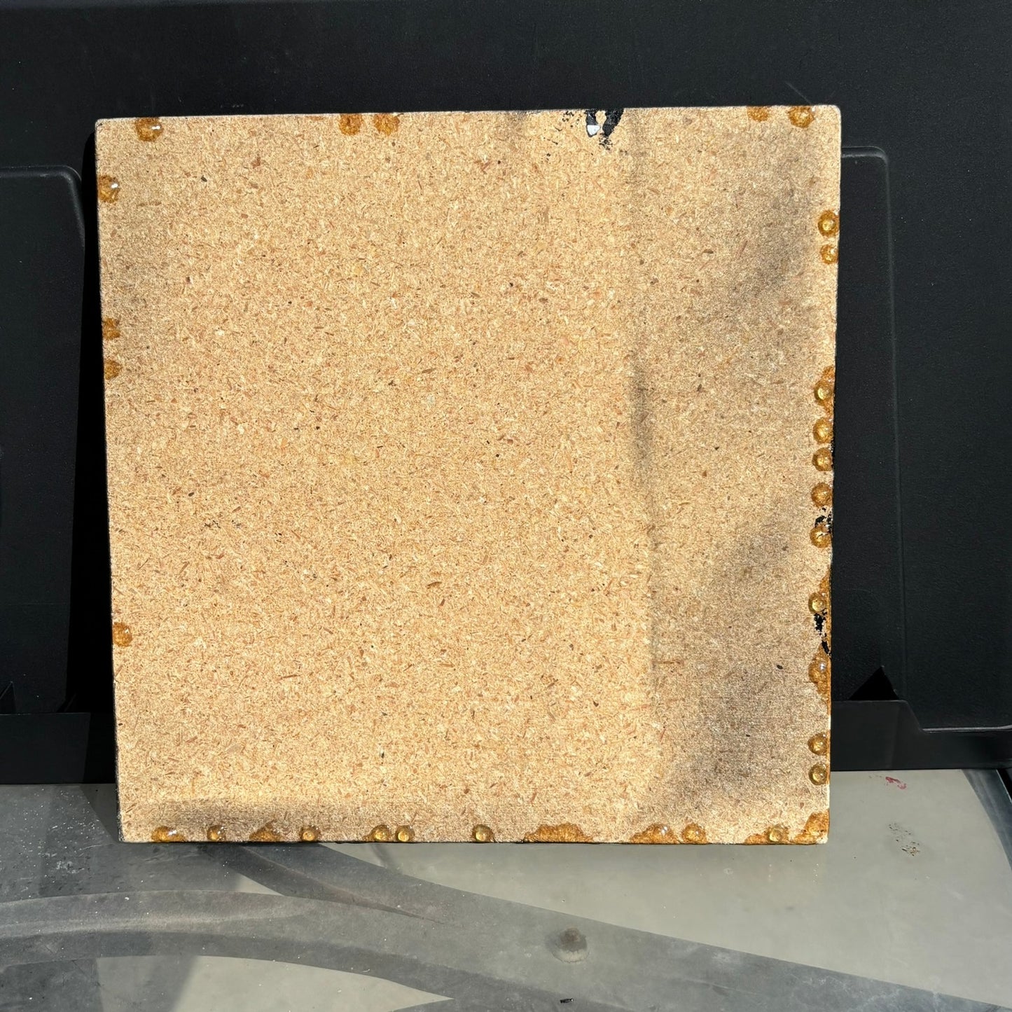 Golden Flamingo - Resin Coated Chess Board