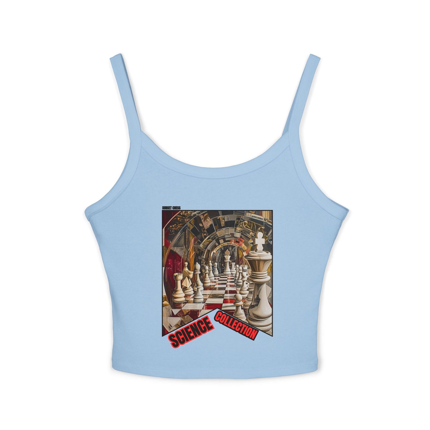 Chess Lounge - Women's Sky Blue Tank Top