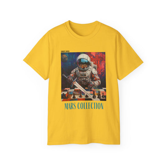 Space Warrior - Yellow Chess T Shirt