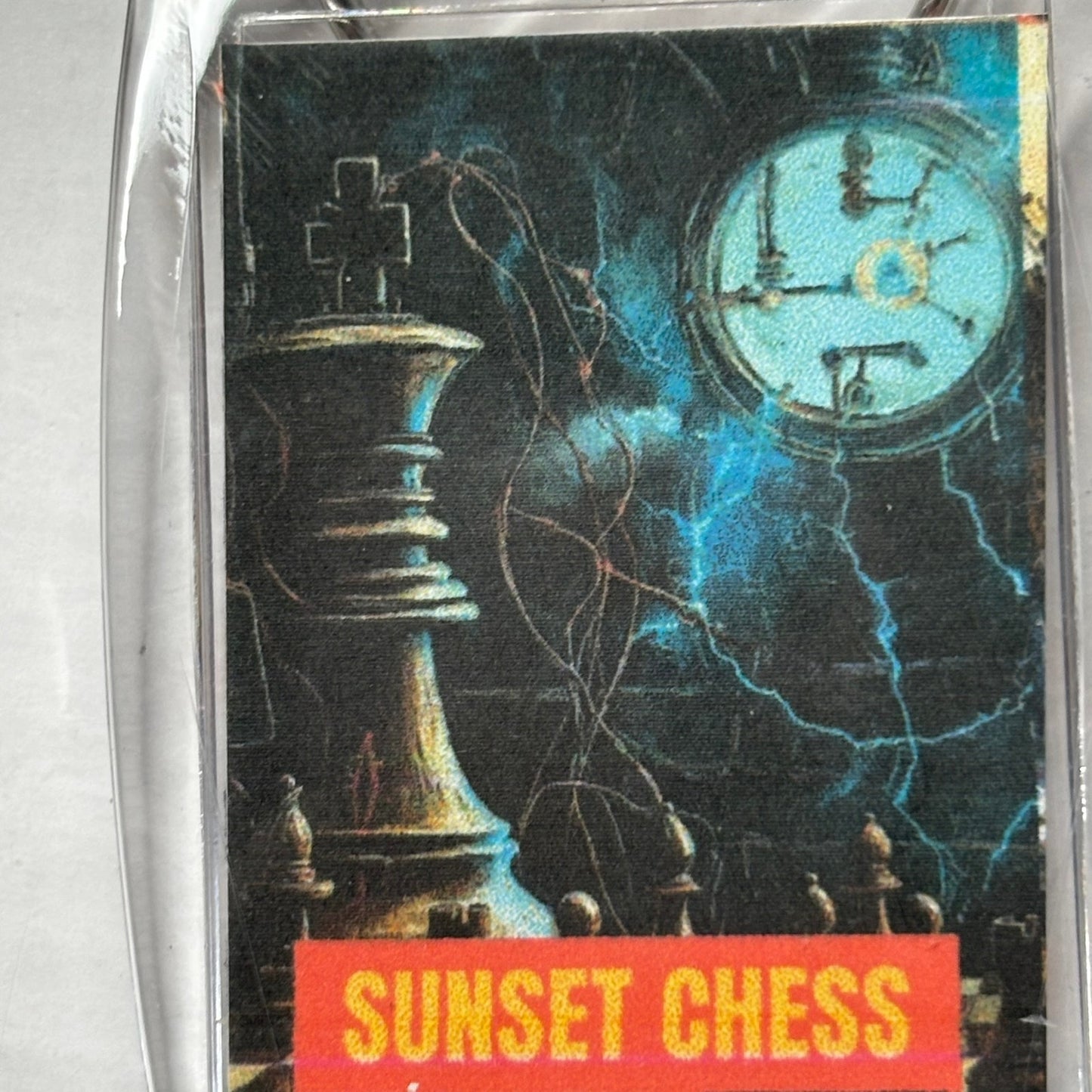 Clockwork - Chess  Photo Keychain