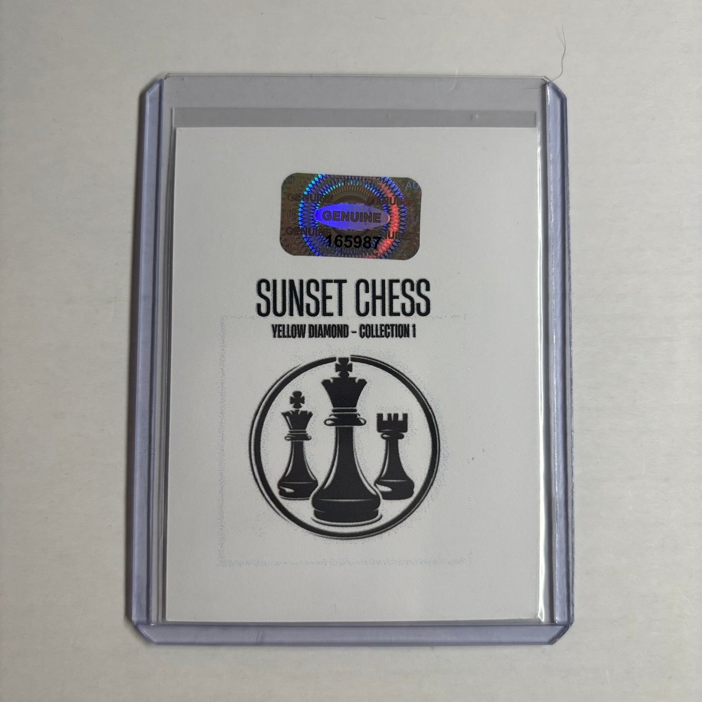 Yellow Diamond Collection 1 - Trading Card